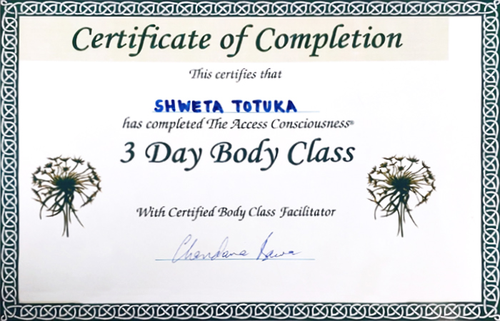 Certificate Of Completion